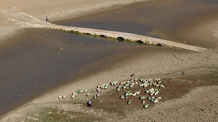 Konya'da sular altında kalmıştı! 11 gözlü köprü yeniden ortaya çıktı 6